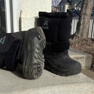 Kamik Black Snow Boots